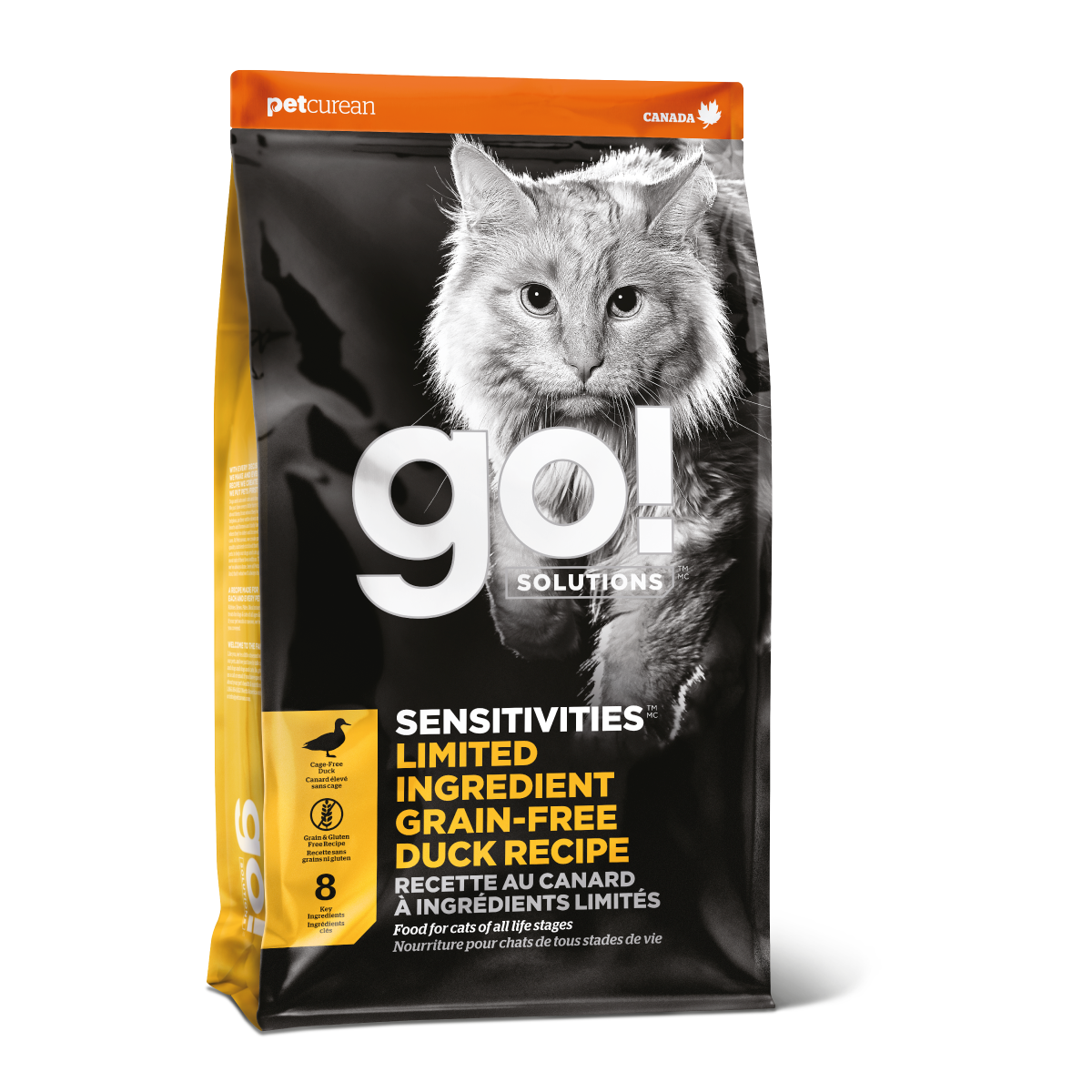 Go! Sensitivities Receta De Pato Para Gatos 1.4Kg