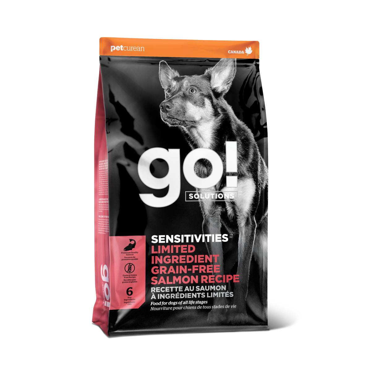 Go! Sensitivities Receta De Salmón Para Perros 1.6Kg