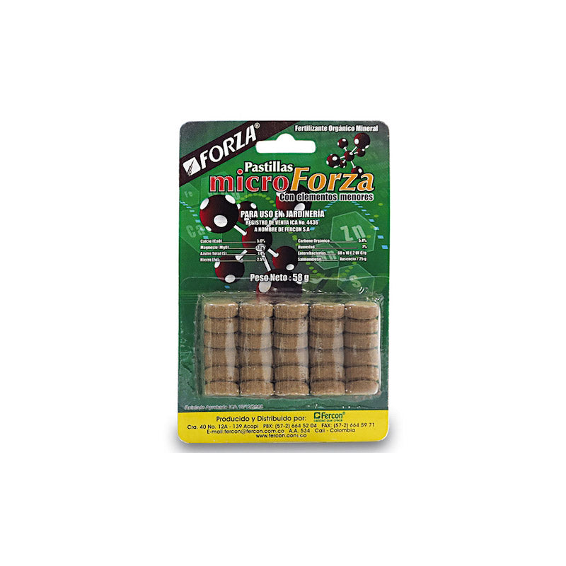 Micro Forza Pastillas x 30