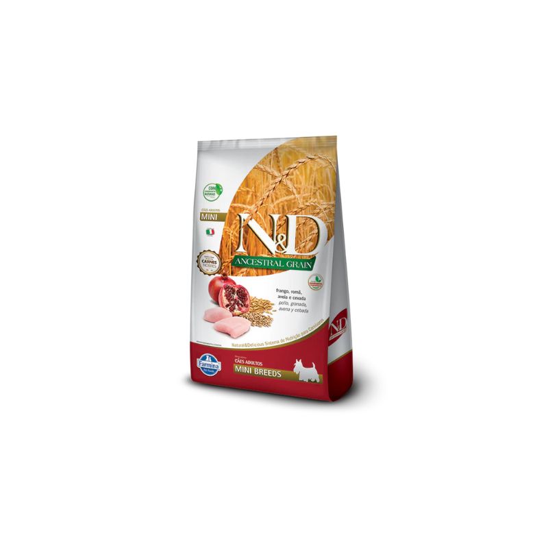 N&D Prime Can Frango Adtulto Minix 2.5 kg Alimento Perro