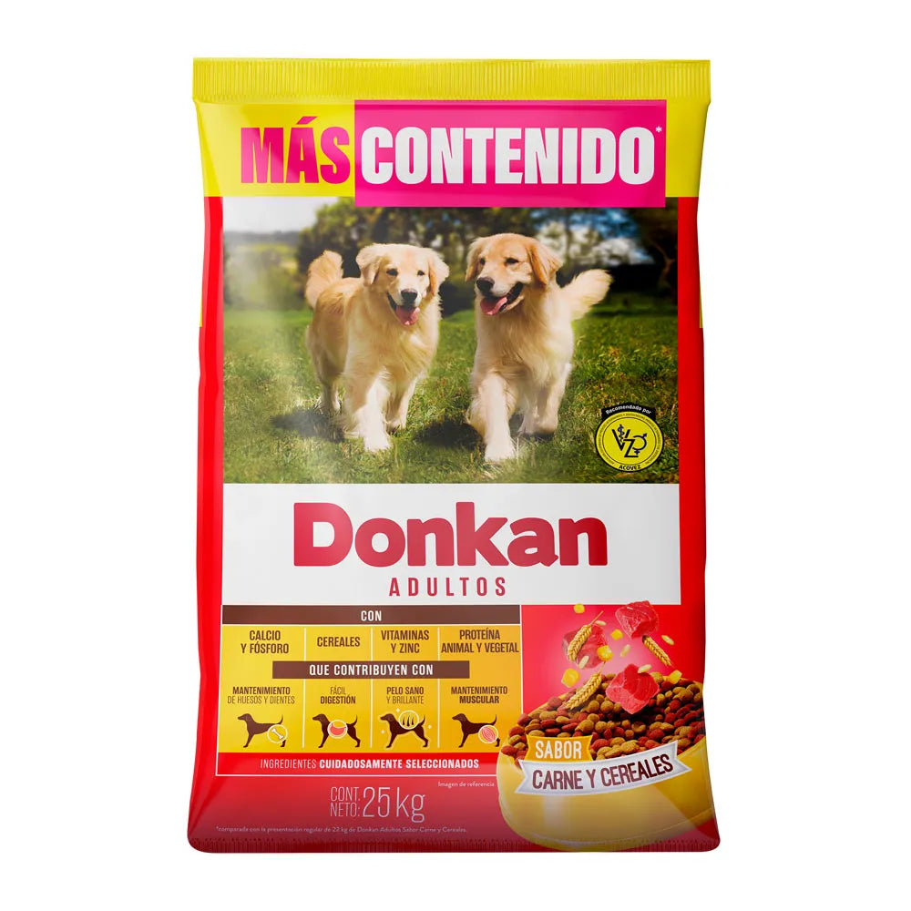 Donkan Carne y Cereales 25 Kg