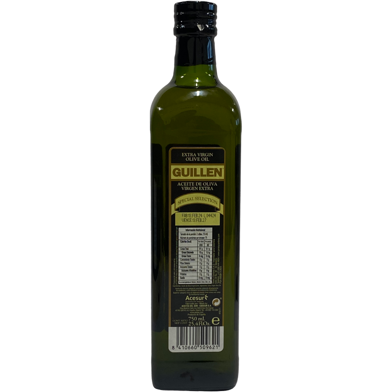 Guillén Aceite Extra Virgen x 750 Ml