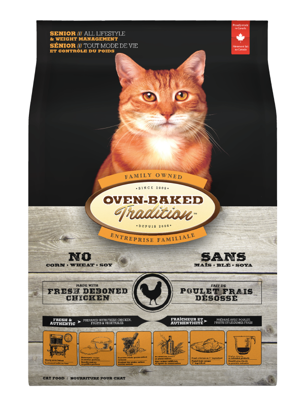 Oven Baked Tradition- Alimento De Pollo Control De Peso Para Gato Adulto