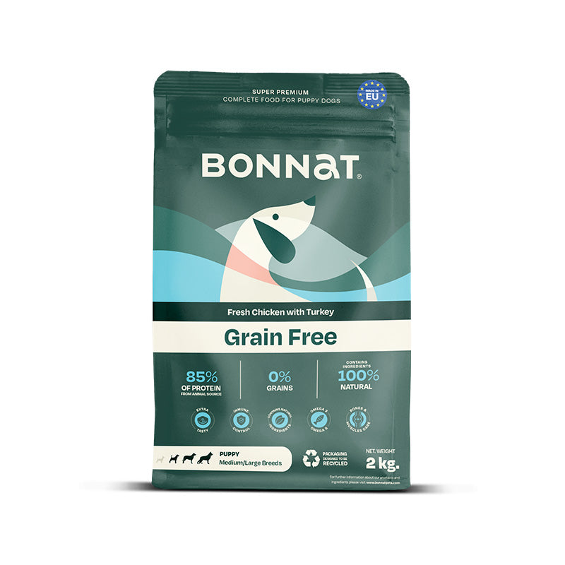 Bonnat Grain Free Canine Puppy Medium/Large Breeds 2 Kg