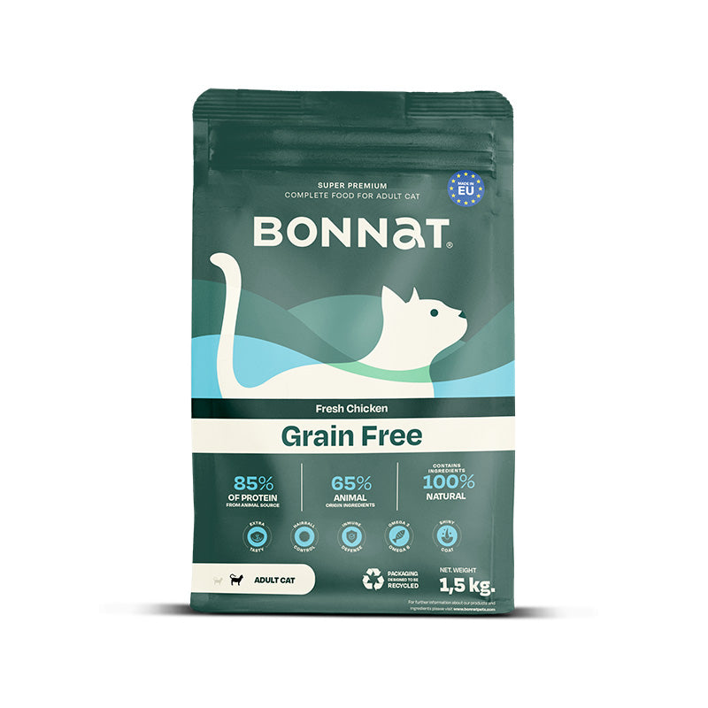 Bonnat Grain Free Feline Adult 1.5Kg