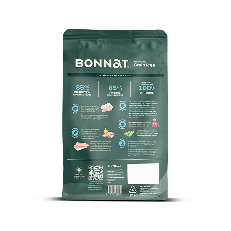 Bonnat Grain Free Feline Adult 1.5Kg