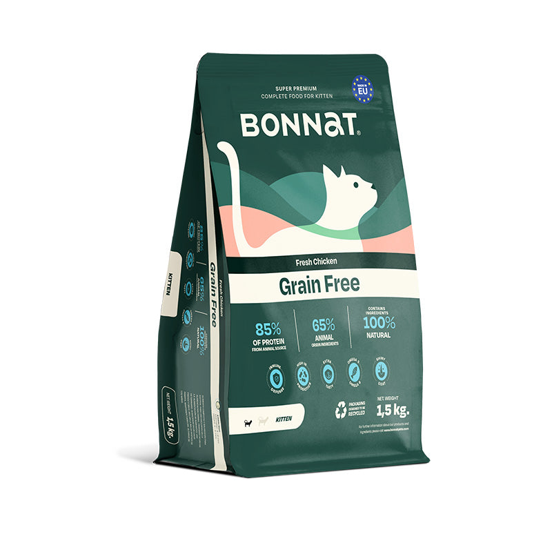 Bonnat Grain Free Feline Kitten 1.5 Kg