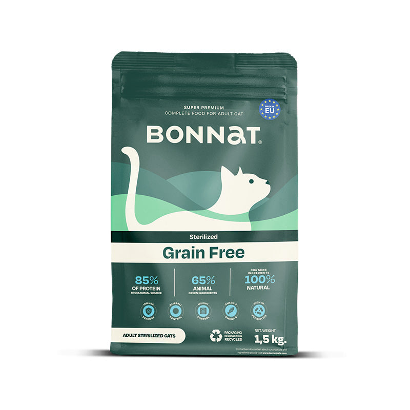 Bonnat Grain Free Feline Sterilized 1.5 Kg