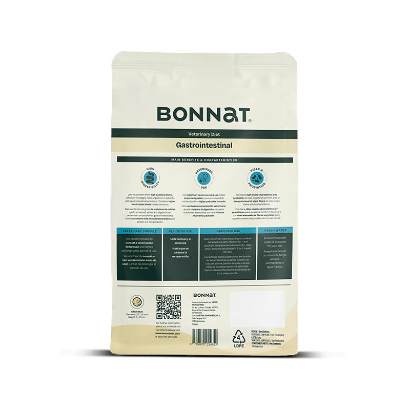 Bonnat Veterinary Diet Canine Gastrointestinal 2 Kg