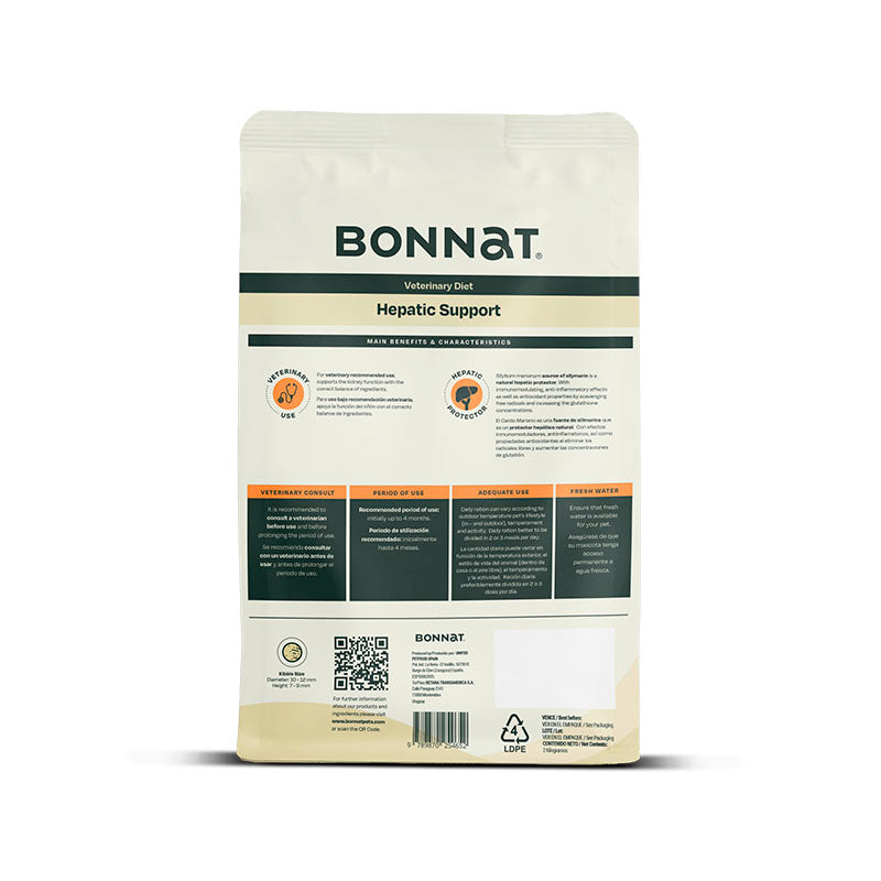 Bonnat Veterinary Diet Canine Hepatic Suport 2 Kg