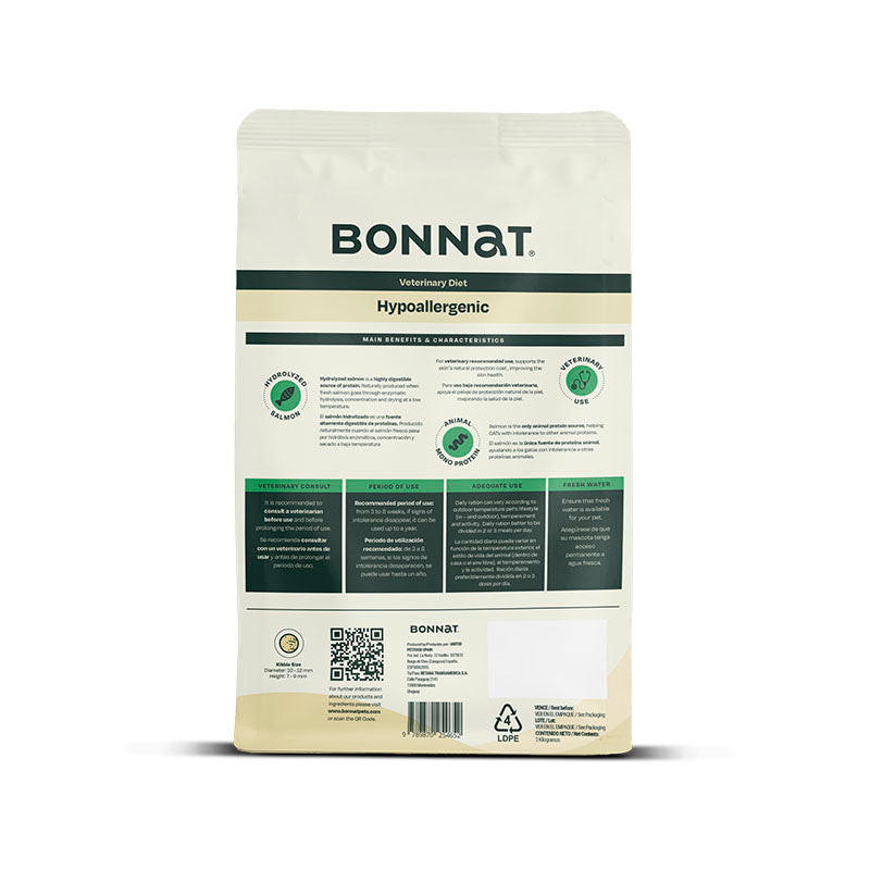 Bonnat Veterinary Diet Canine Hypoallergenic 2 Kg