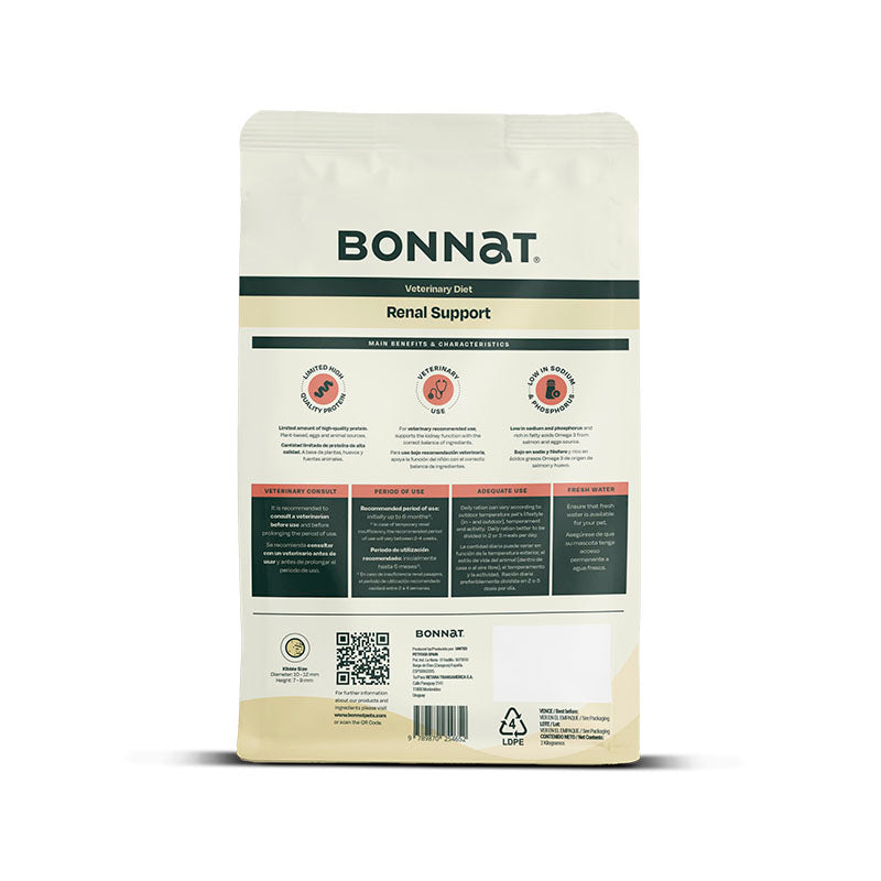 Bonnat Veterinary Diet Canine Renal Suport 2 Kg