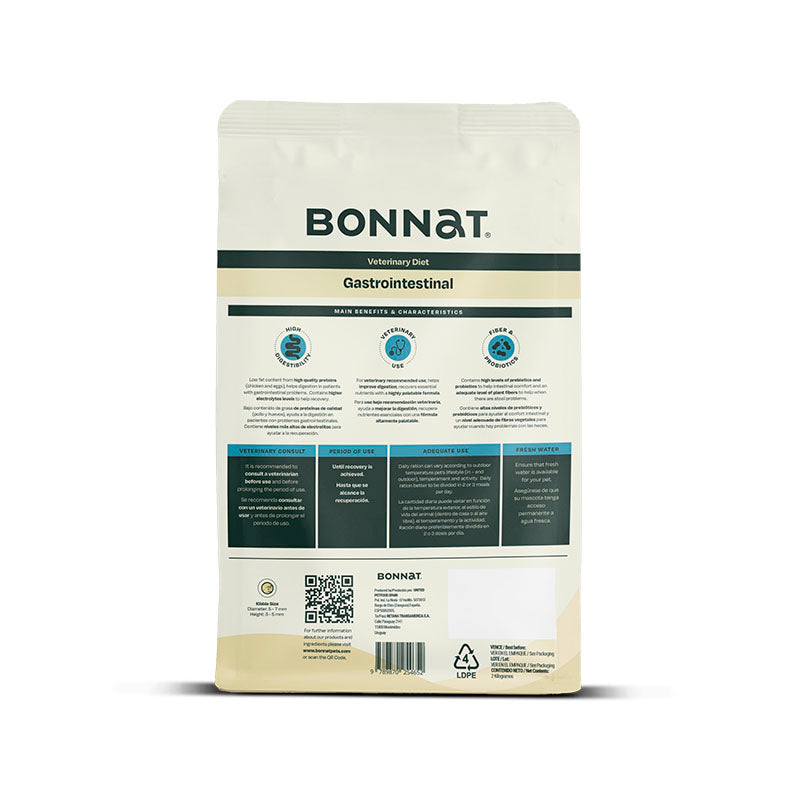 Bonnat Veterinary Diet Feline Gastrointestinal 2 Kg