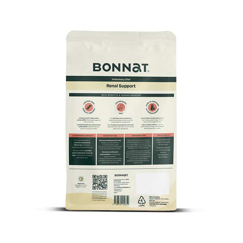 Bonnat Veterinary Diet Feline Renal Suport 2 Kg