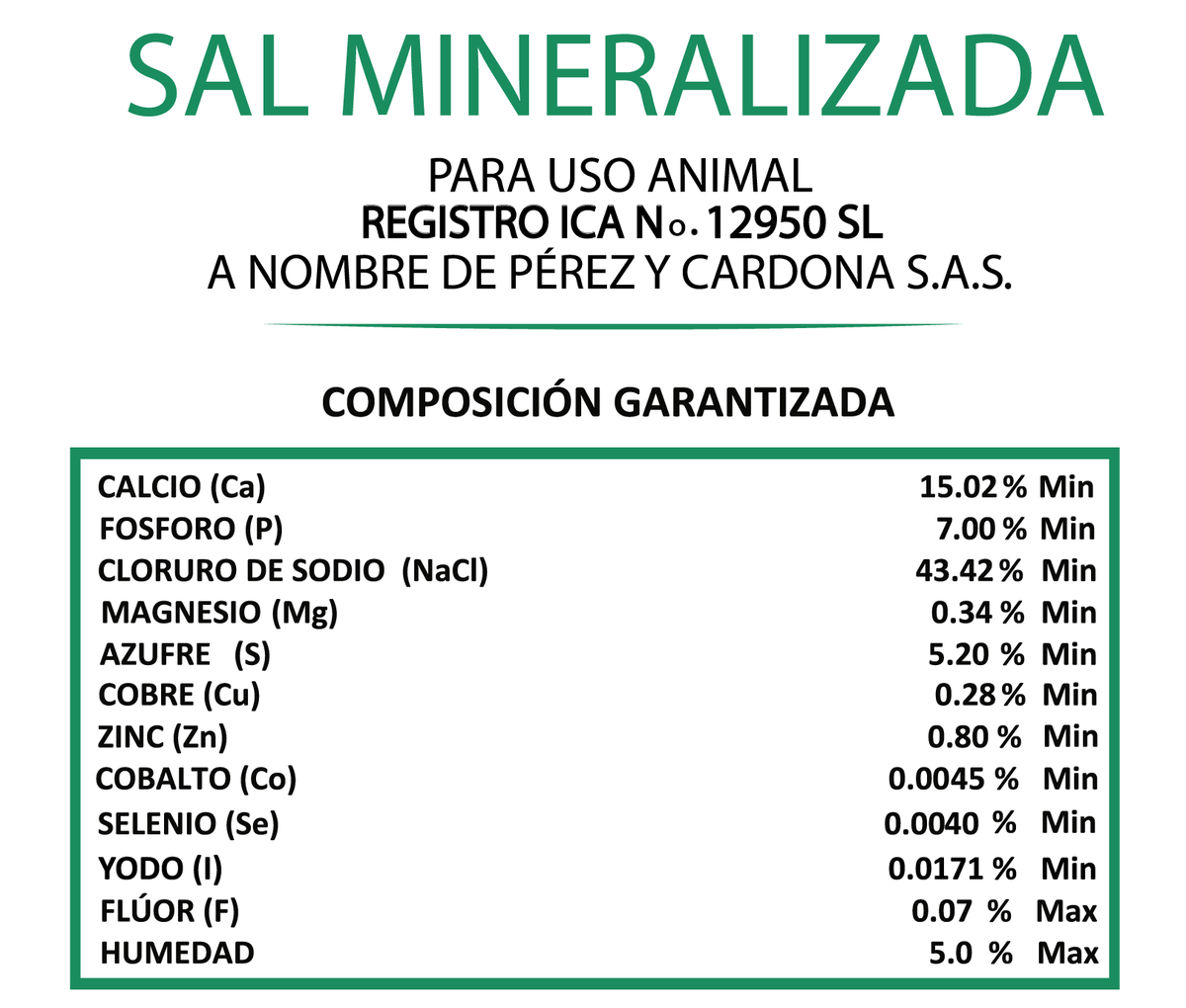 Salcría 365 7%x 40 Kg