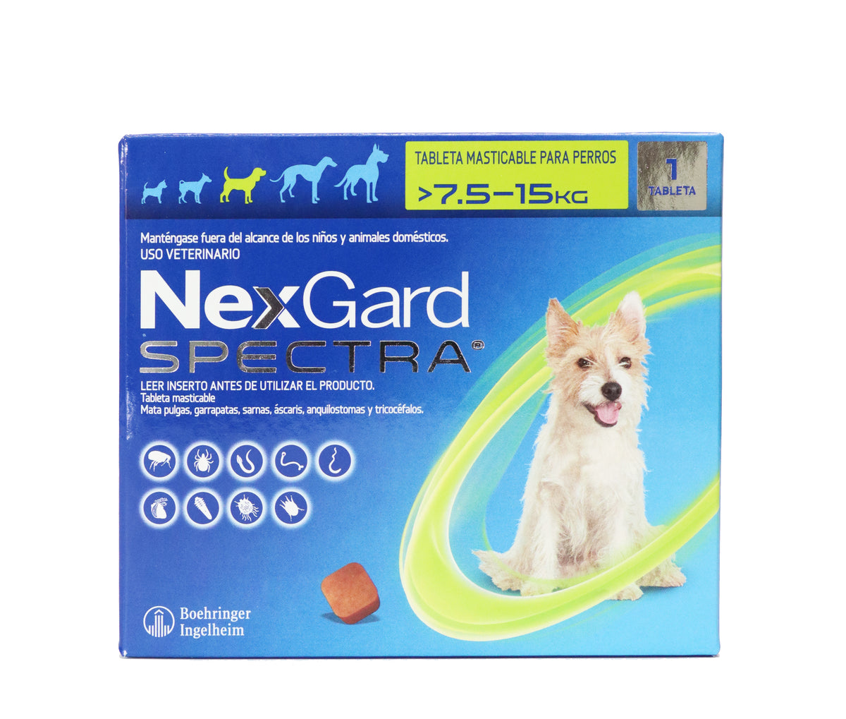 Nexgard Spectra M (7.5 A 15 Kg)