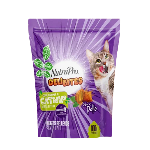 NutraPro Delibites Gatos Sabor Pollo 100gr