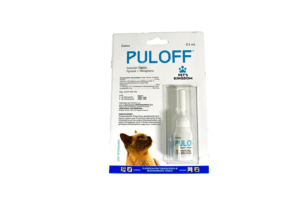 Antiparasitario Gato Puloff x 0.50 Ml