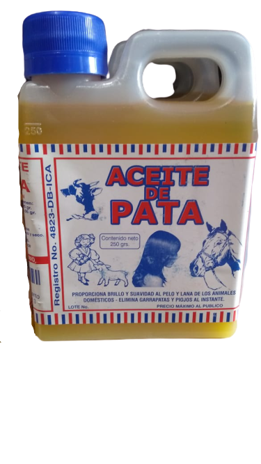 Aceite de pata x 250 cc|Uzo