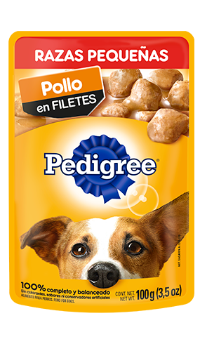 Pedigree adulto raza pequeña pouch de pollo|Pedigree