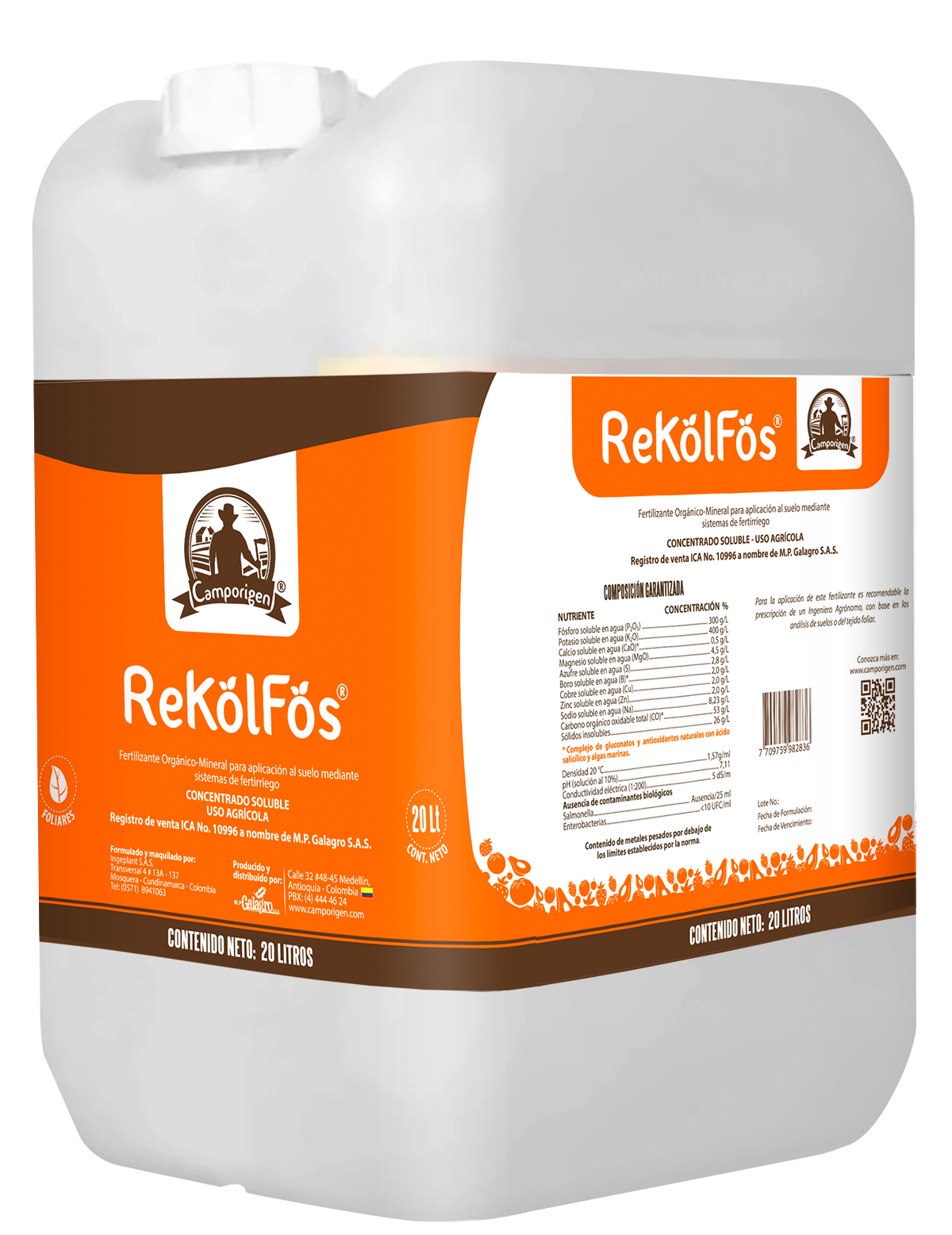 ReKolFos - Fertilizantes Agro - Tierragro Colombia (5559840964758)