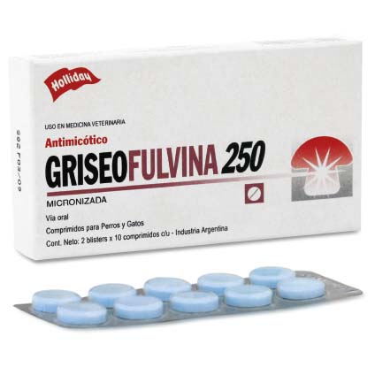 Griseofulvina 500 Mg CajaPor 20 Tabletas