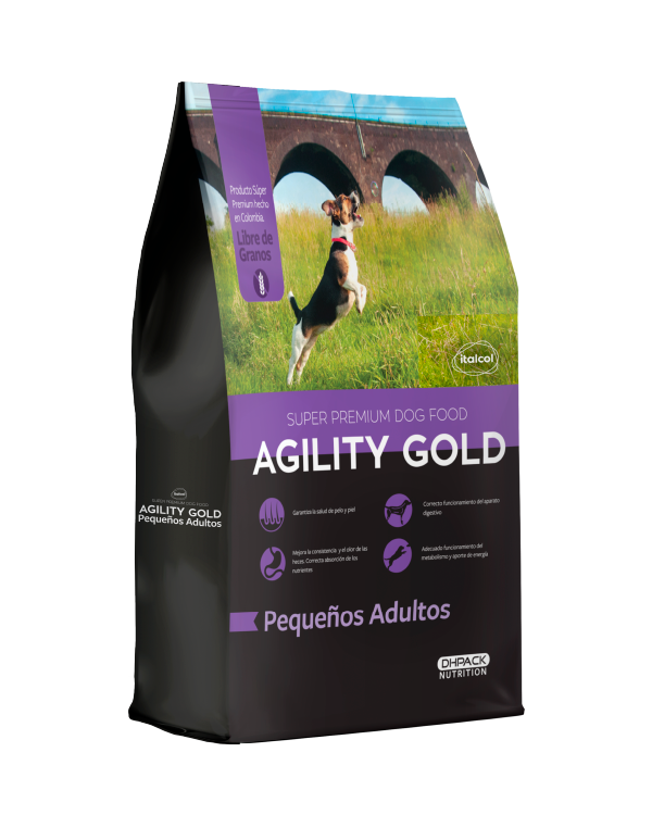 Mejora la salud y vitalidad de tu perro adulto de raza pequeña con Agility Gold Perros Pequeños Adultos, un concentrado super premium diseñado específicamente para satisfacer sus necesidades nutricionales.