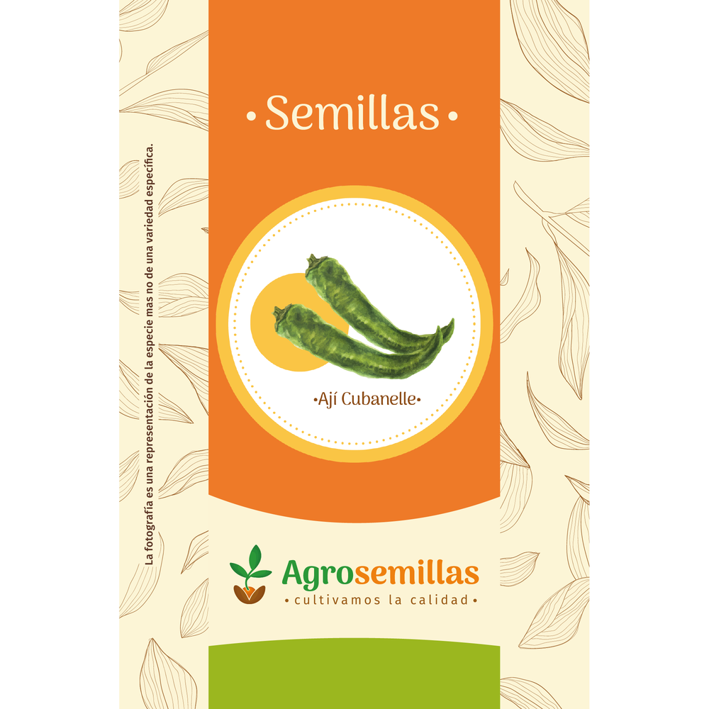 Semilla de Ají cubanelle x 5 gr|Agrosemillas