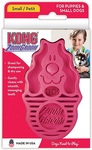 Cepillo Kong Zoom Groom Para Perros