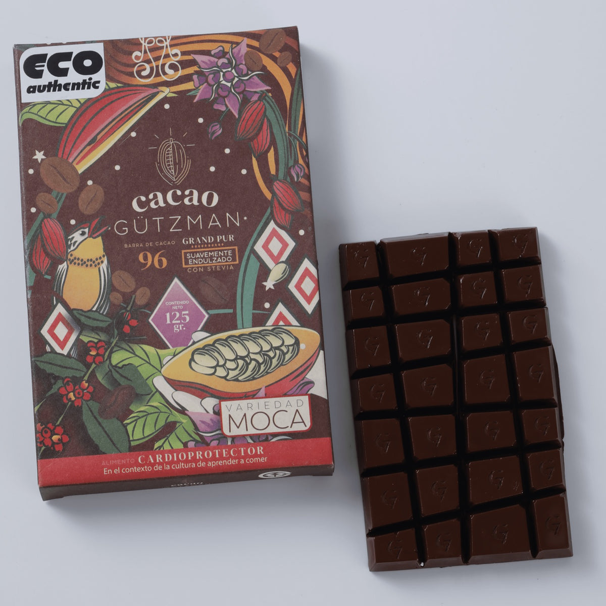 Cacao Gutzman Moca 96% x 125G