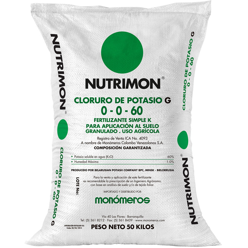 KCL x 50 kg|Nutrimon