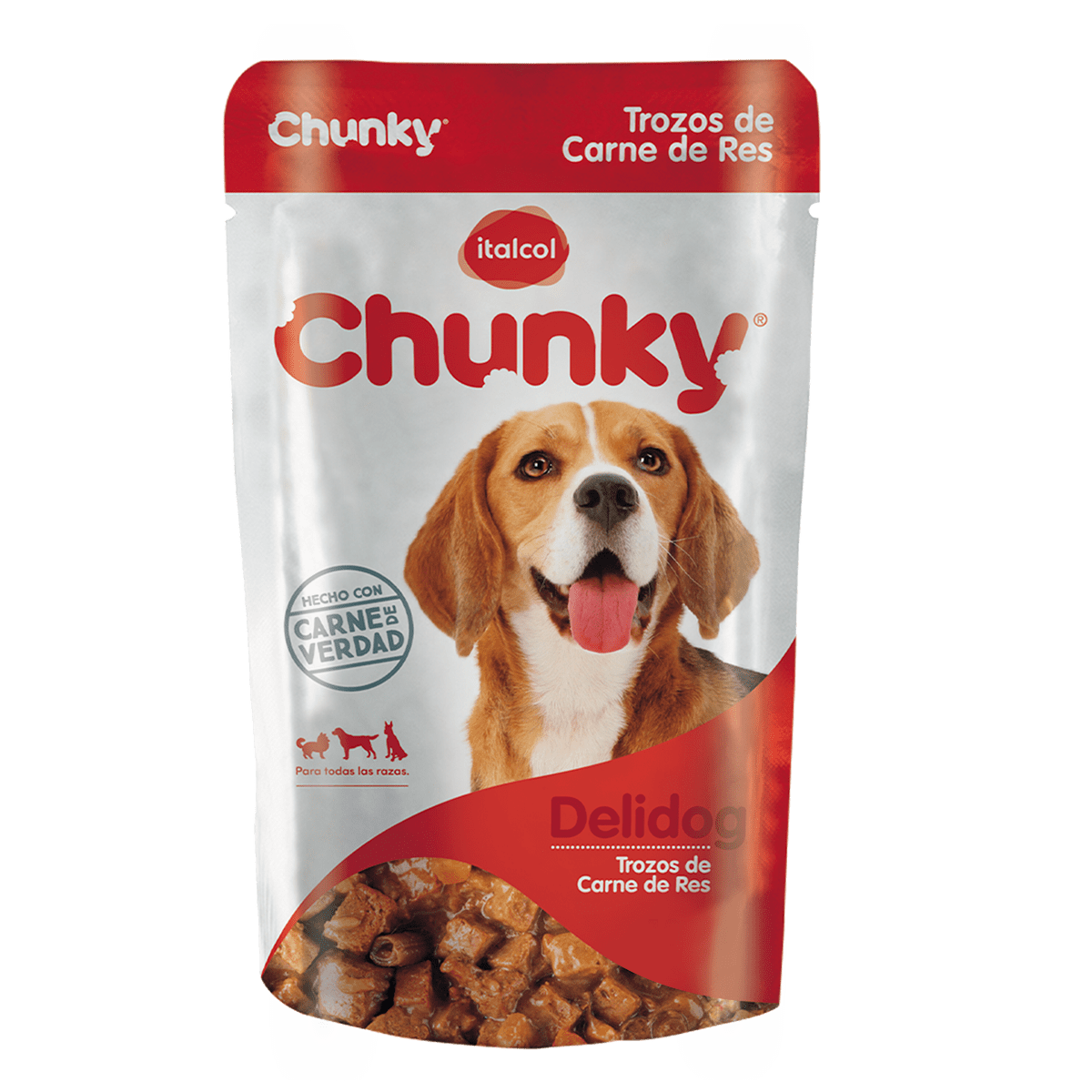 Chunky Delidog trozos carne de res - Nutrición Mascotas y Animales - Tierragro Colombia (5599660572822)