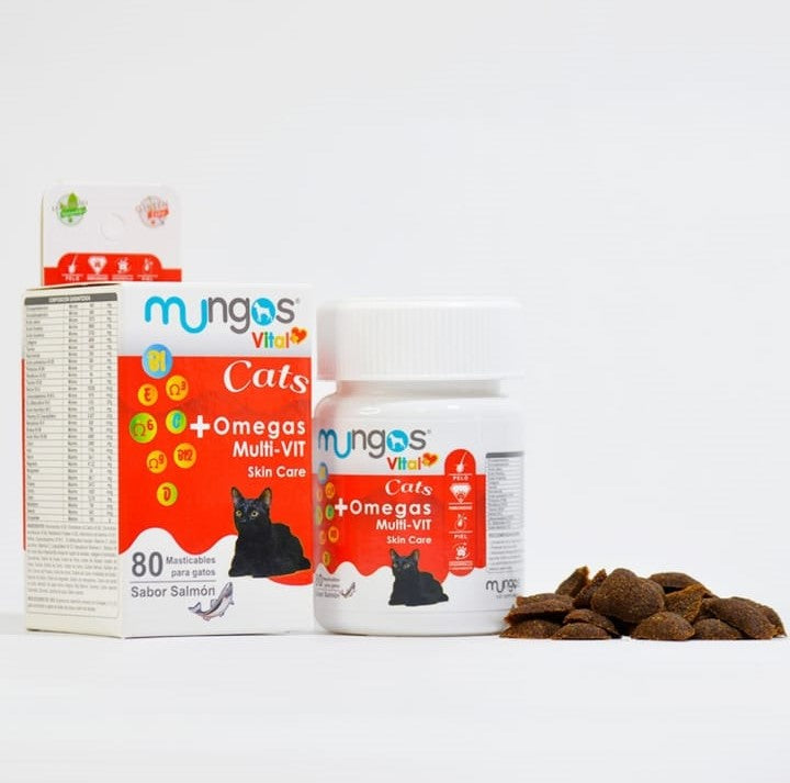 Mungos Vital Cats + Omega Multivitamínico