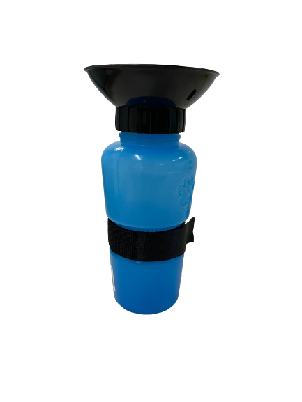 Bebedero Perro Portable Flush Azul