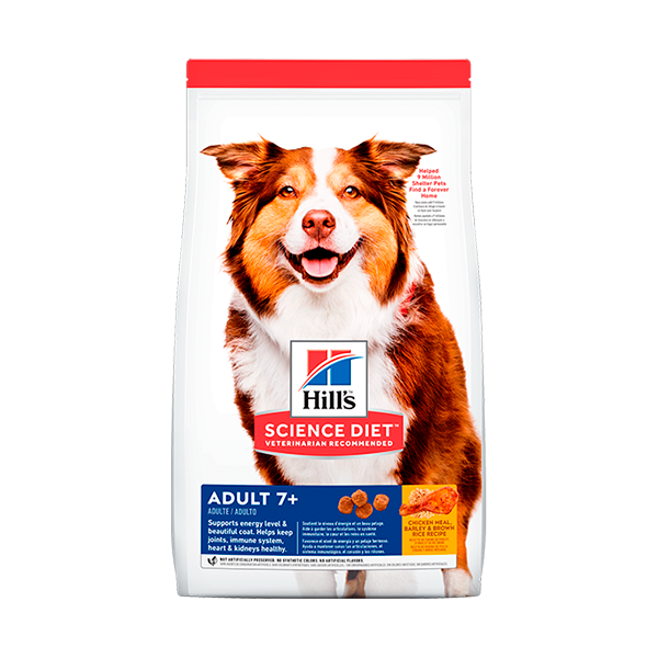 Hills perro adulto mayor (7+) x 5 lb|Hills