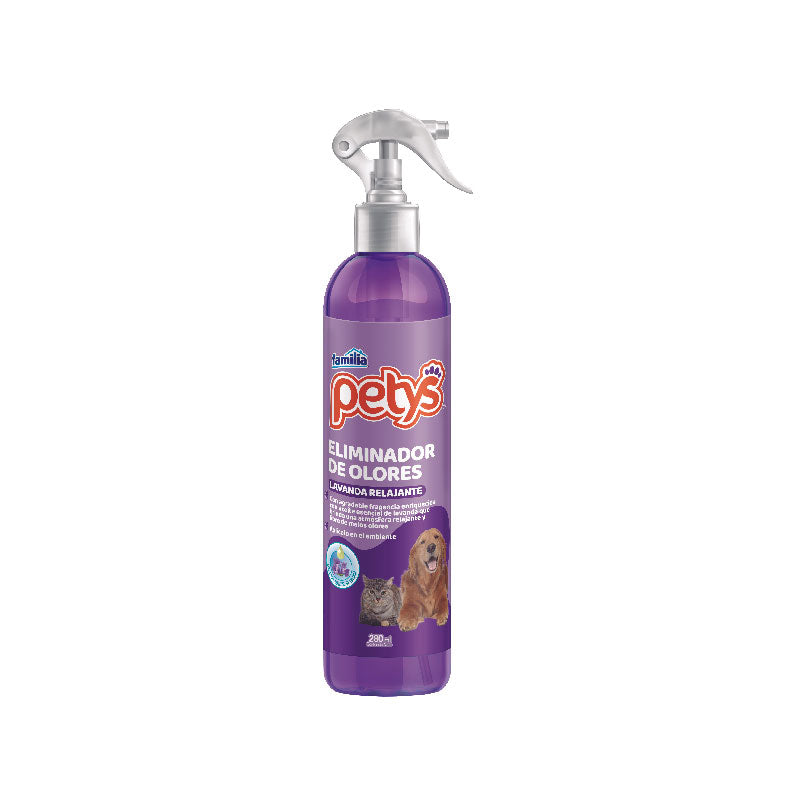 Eliminador de olores, lavanda petys x 280 ml|FAMILIA