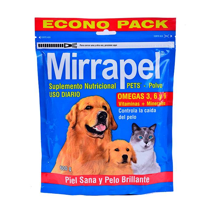 Mirrapel perro/gato polvo x 600 gr|Bussie