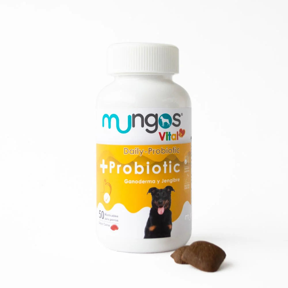 Mungos Vital Probiotic - Probióticos Para Perros - x 50