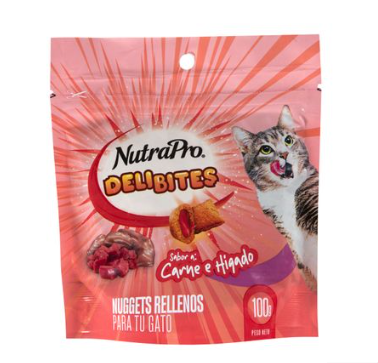 Nutrapro Snacks Nuggets Carne/Hígado 100 G