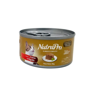 Nútrapro Lata Gato Carne Y Hígado 85 Gr