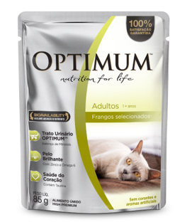 Optimum gato pouch adulto pollo x 85G|MARS