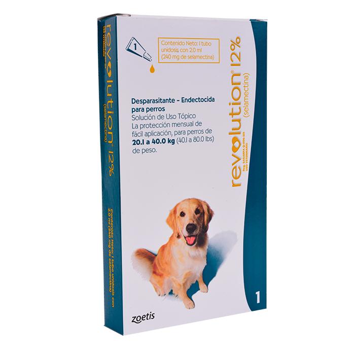 Revolution perro 20.1 Kg - 40 Kg Pipeta|Pfizer Zoetis