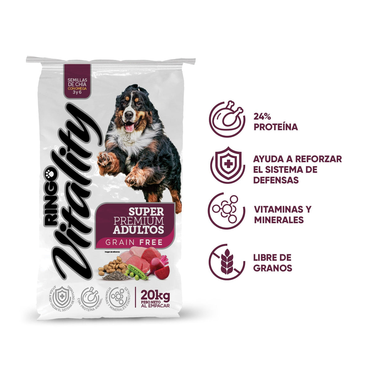 Ringo Vitality adulto - Nutrición Mascotas y Animales - Tierragro Colombia (5575770865814)